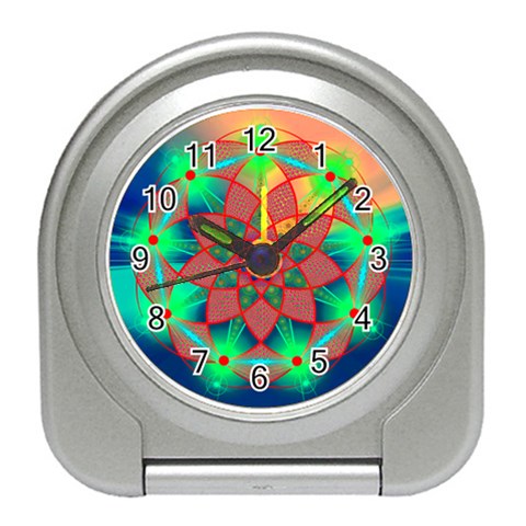 Unconditionality Travel Alarm Clock from ArtsNow.com Front