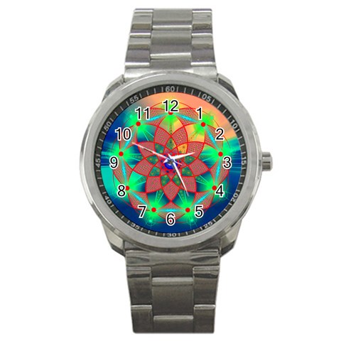 Unconditionality Sport Metal Watch from ArtsNow.com Front