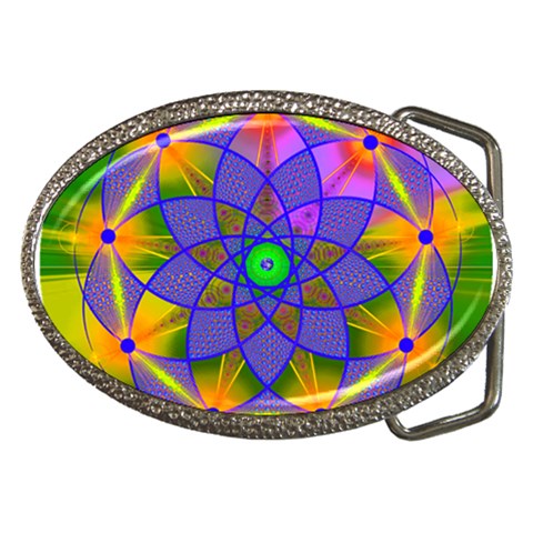 Unconditionality Belt Buckle from ArtsNow.com Front