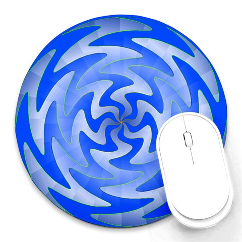 Vibration Round Mousepad from ArtsNow.com Front