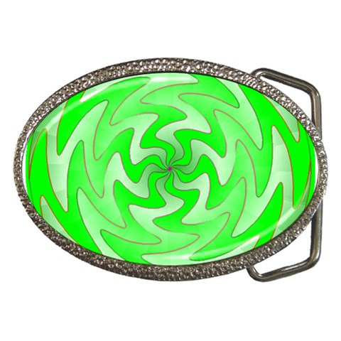 Vibration Belt Buckle from ArtsNow.com Front