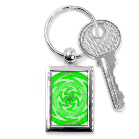 Vibration Key Chain (Rectangle) from ArtsNow.com Front