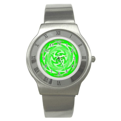 Vibration Stainless Steel Watch from ArtsNow.com Front