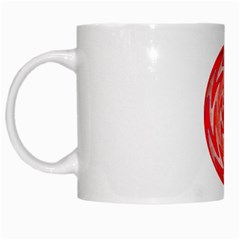 Vibration White Mug from ArtsNow.com Left