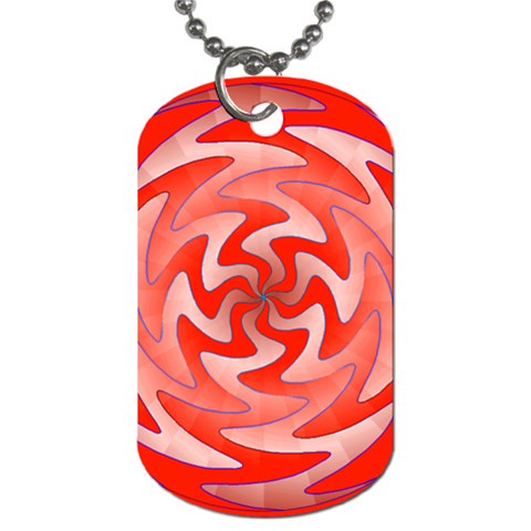 Vibration Dog Tag (One Side) from ArtsNow.com Front