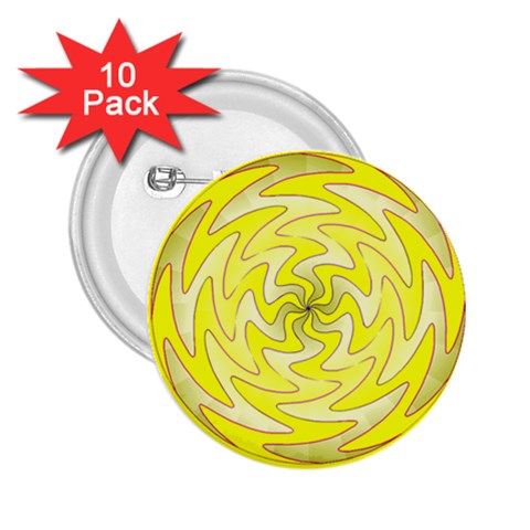 Vibration 2.25  Button (10 pack) from ArtsNow.com Front