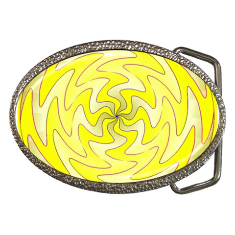 Vibration Belt Buckle from ArtsNow.com Front