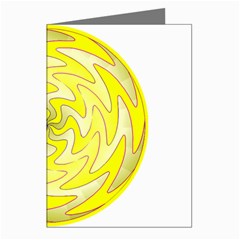 Vibration Greeting Cards (Pkg of 8) from ArtsNow.com Left