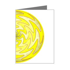 Vibration Mini Greeting Card from ArtsNow.com Left