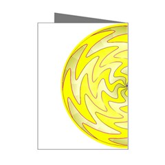 Vibration Mini Greeting Card from ArtsNow.com Right