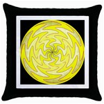 Vibration Throw Pillow Case (Black)