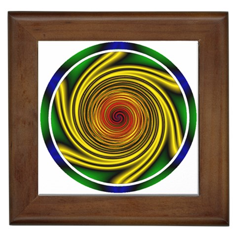 Vortex Framed Tile from ArtsNow.com Front