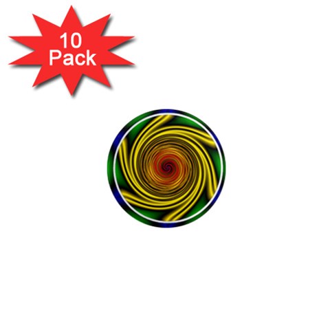 Vortex 1  Mini Magnet (10 pack)  from ArtsNow.com Front