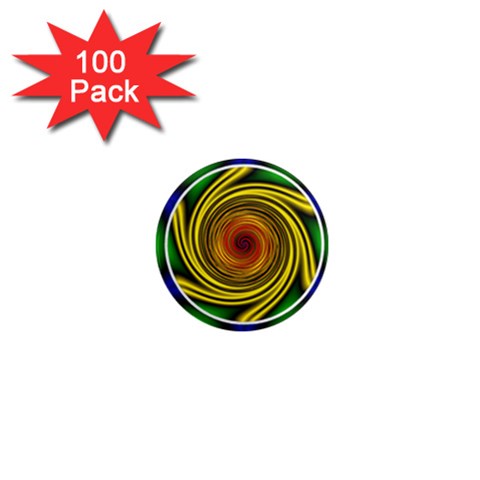 Vortex 1  Mini Magnet (100 pack)  from ArtsNow.com Front