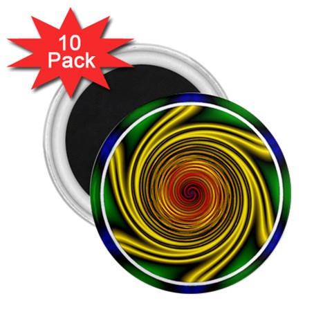 Vortex 2.25  Magnet (10 pack) from ArtsNow.com Front