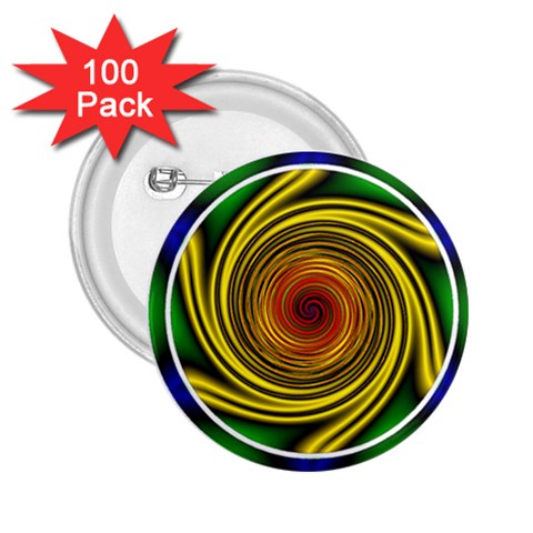 Vortex 2.25  Button (100 pack) from ArtsNow.com Front