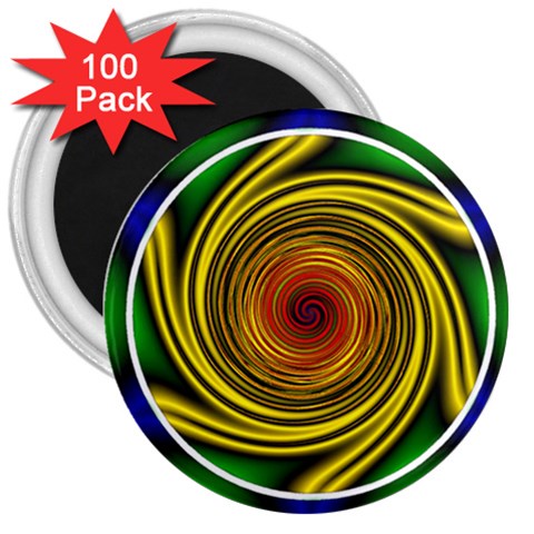 Vortex 3  Magnet (100 pack) from ArtsNow.com Front