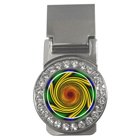 Vortex Money Clip (CZ) from ArtsNow.com Front