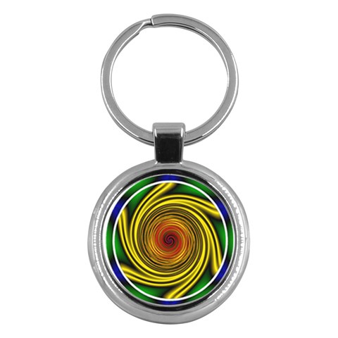 Vortex Key Chain (Round) from ArtsNow.com Front