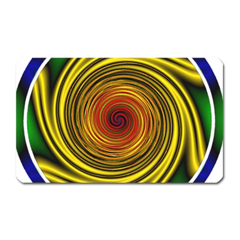 Vortex Magnet (Rectangular) from ArtsNow.com Front