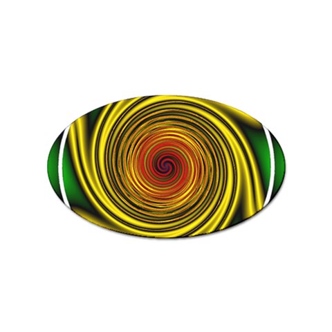 Vortex Sticker Oval (10 pack) from ArtsNow.com Front