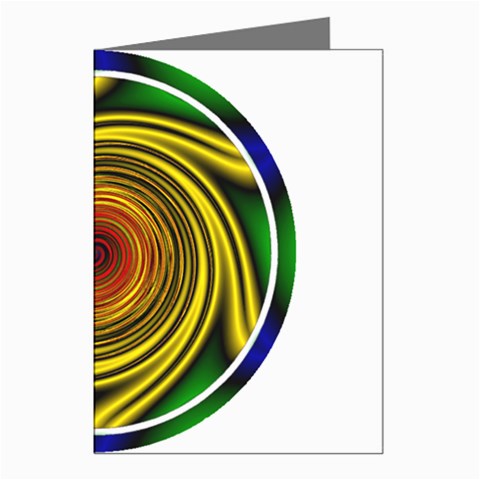 Vortex Greeting Cards (Pkg of 8) from ArtsNow.com Left