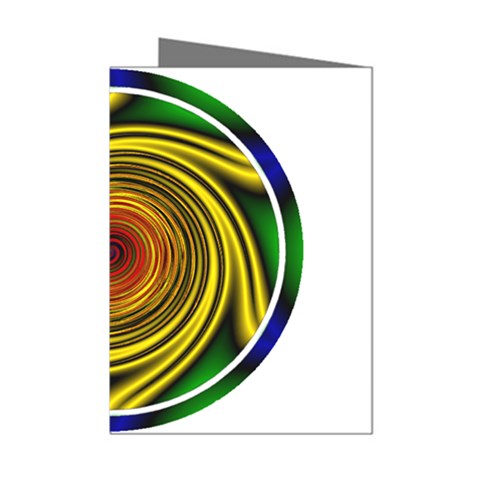 Vortex Mini Greeting Cards (Pkg of 8) from ArtsNow.com Left