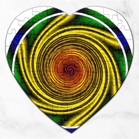 Vortex Jigsaw Puzzle (Heart) from ArtsNow.com Front