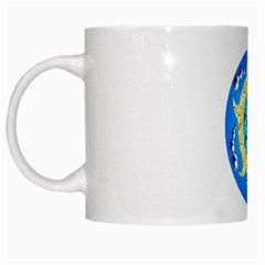 Water Energy White Mug from ArtsNow.com Left