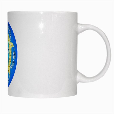 Water Energy White Mug from ArtsNow.com Right