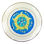 Water Energy Porcelain Plate