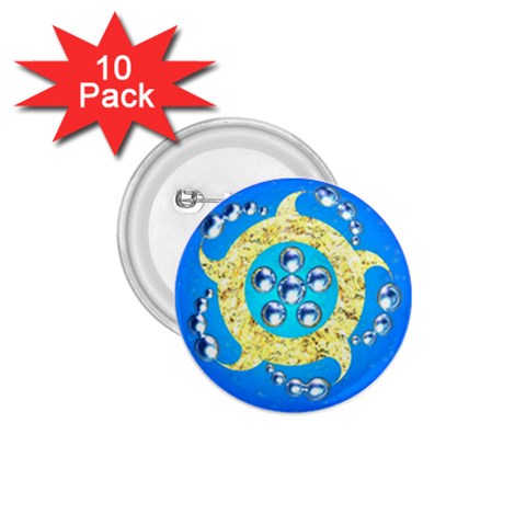 Water Energy 1.75  Button (10 pack)  from ArtsNow.com Front