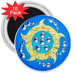 Water Energy 3  Magnet (10 pack)