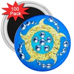 Water Energy 3  Magnet (100 pack)