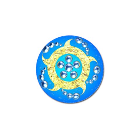 Water Energy Golf Ball Marker from ArtsNow.com Front