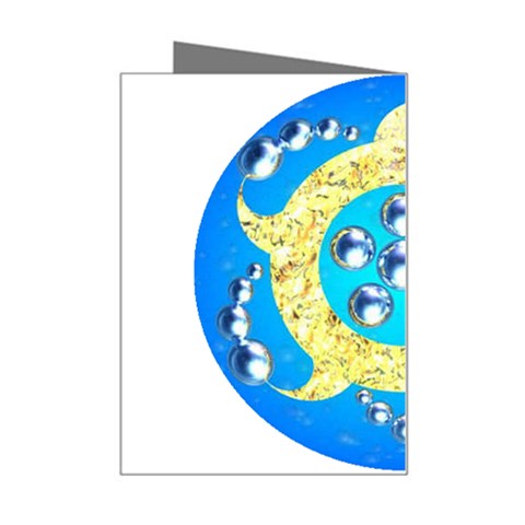 Water Energy Mini Greeting Card from ArtsNow.com Right