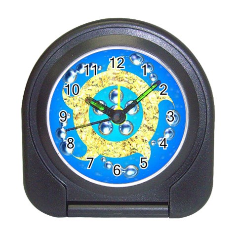 Water Energy Travel Alarm Clock from ArtsNow.com Front