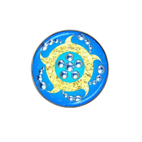 Water Energy Hat Clip Ball Marker (4 pack) from ArtsNow.com Front