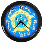 Water Energy Wall Clock (Black)