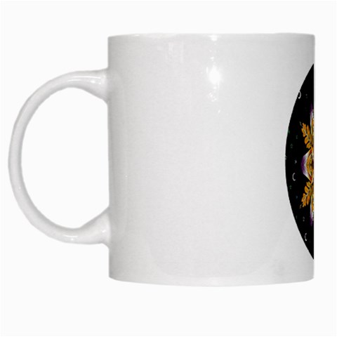 Water Harmony White Mug from ArtsNow.com Left