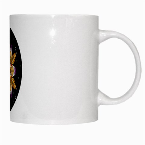 Water Harmony White Mug from ArtsNow.com Right