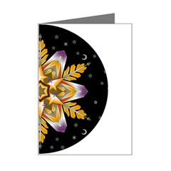 Water Harmony Mini Greeting Card from ArtsNow.com Left