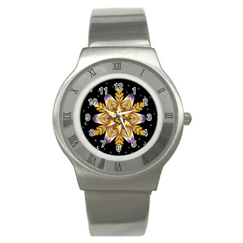 Water Harmony Stainless Steel Watch from ArtsNow.com Front