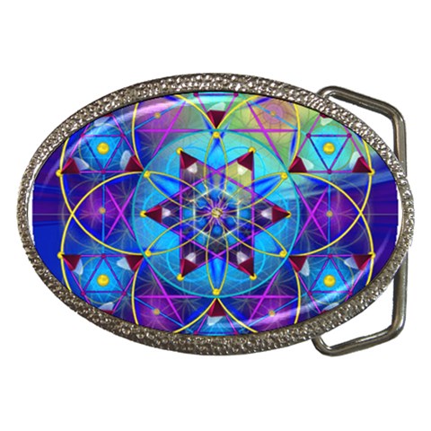 Wisdom Belt Buckle from ArtsNow.com Front