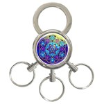 Wisdom 3-Ring Key Chain