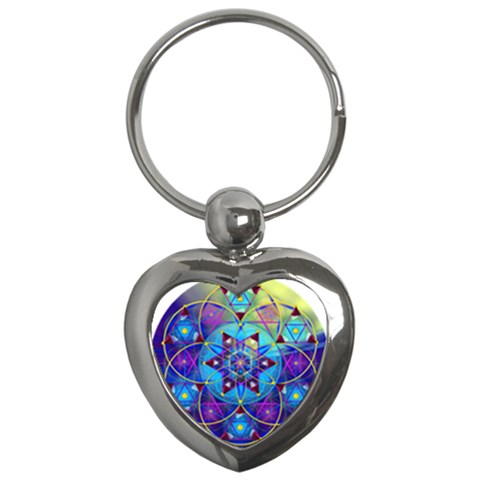 Wisdom Key Chain (Heart) from ArtsNow.com Front