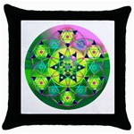 Wisdom Throw Pillow Case (Black)