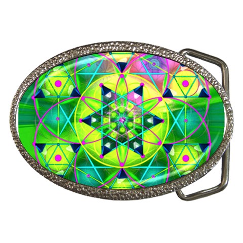 Wisdom Belt Buckle from ArtsNow.com Front