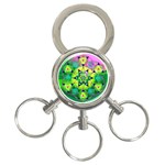 Wisdom 3-Ring Key Chain