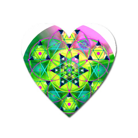 Wisdom Magnet (Heart) from ArtsNow.com Front